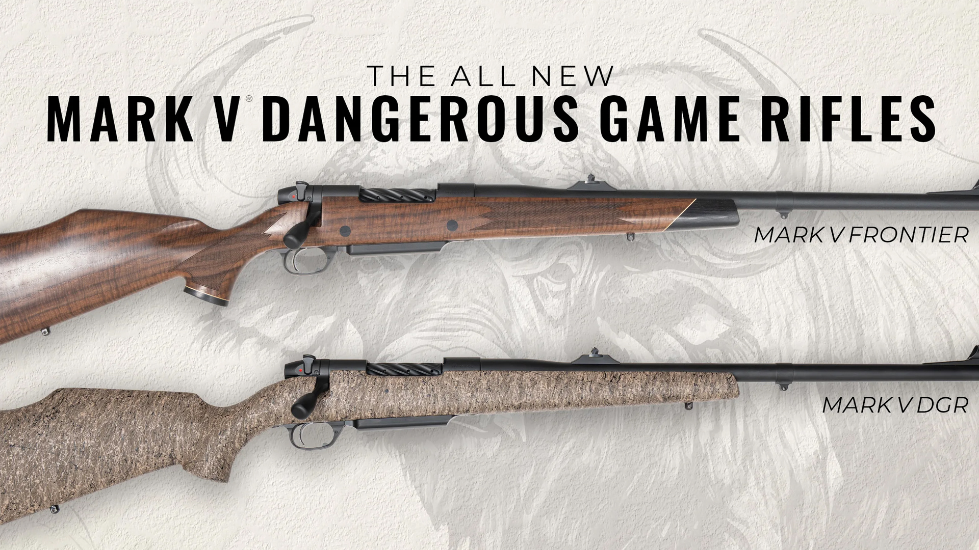 Weatherby Mark V Frontier Dangerous Game Rifle 375 H&H 2026