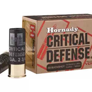 Real Hornady Critical Defense 12 Gauge Buckshot Ammo 2-3/4″ for sale