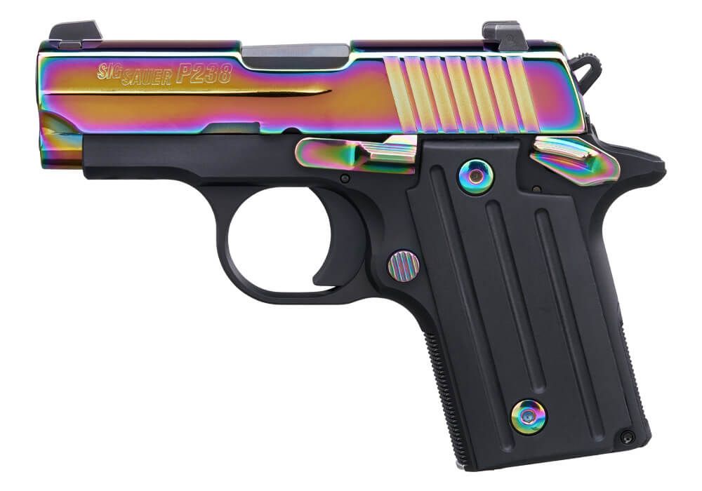 Real P238 TITANIUM RAINBOW Real P238 TITANIUM RAINBOW - Machine Gun - California Gun Shop
