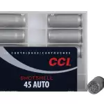 CCI Shotshell 45 ACP Ammo 120 Grain Lead Shot 200 rounds for sale