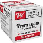 Federal Premium Personal Defense 9mm Luger +P Ammo 124 Grain Federal HST Jacketed Hollow Point 200 Rounds for sale