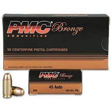 1000 Rounds of 45 ACP Ammo by PMC – 230gr FMJ - Ammo - California Gun Shop