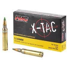 1000 Rounds of 5.56×45 Ammo by PMC – 62gr FMJ M855 - Ammo - California Gun Shop