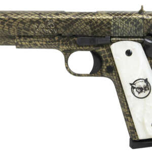 Iver Johnson 1911 A1 Water Moccasin .45 ACP 5″ 8+1 - Machine Gun - California Gun Shop