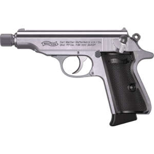Walther PP SD Pistol 32 ACP 3.9″ Stainless Threaded Barrel 8 rd. - Machine Gun - California Gun Shop