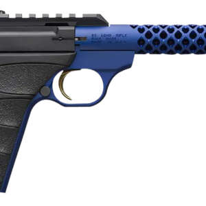 Browning Buck Mark Plus Vision Blue Shoal .22 LR 5.87″ - Machine Gun - California Gun Shop