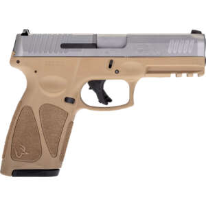 Taurus G3 Pistol 9mm 4 in. Tan Stainless 15 & 17 rd. - Machine Gun - California Gun Shop