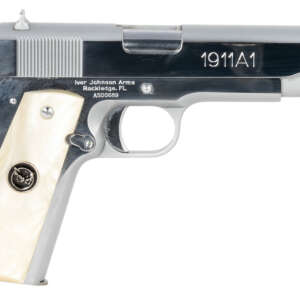 Iver Johnson 1911A138CHRWP 1911 .38 Super 5″ 8+1 - Machine Gun - California Gun Shop