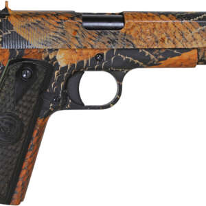 Iver Johnson 1911A1 BOA – .45 ACP 5″ Snakeskin - Machine Gun - California Gun Shop
