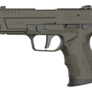 Retay USA RXP22OD13TH RXP  22 LR 13+1 4″ Black Threaded Barrel, OD Green Cerakote RMR/RMSc Optic Ready/Serrated Slide, OD Green Cerakote Polymer Frame w/Accessory Rail, Textured Grip - Machine Gun - California Gun Shop