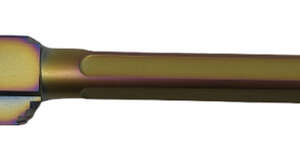 Fits Glock 19 9mm Match 5 Sided Flat Fluted Barrel in Radio Active - Glock Barrels - California Gun Shop