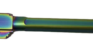 Fits Glock 17 9mm Match Golf Ball Dimpled Threaded Barrel in Chameleon - Glock Barrels - California Gun Shop