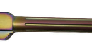 Fits Glock 19 9mm Match Thin Spiral Fluted Barrel Threaded in Chameleon - Glock Barrels - California Gun Shop