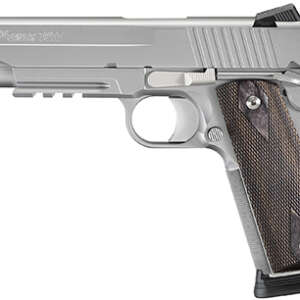 Sig Sauer 1911R 5″ Stainless .45 ACP SigLite Sights - Machine Gun - California Gun Shop