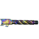 Fits Glock 19 9mm Match Coil Barrel Threaded in Black - Glock Barrels - California Gun Shop