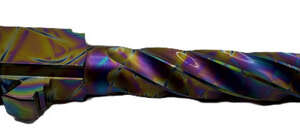 Fits Glock 17 9mm Match Chunky Spiral Fluted Threaded Barrel in Python - Glock Barrels - California Gun Shop