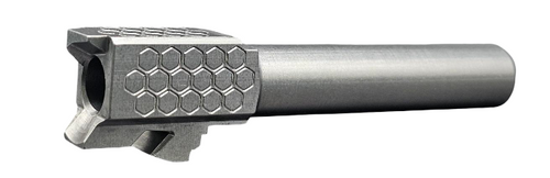 Fits Glock 19 9mm Match Arrow Barrel In Naked Stainless Steel Threaded Fits Glock 19 9mm Match Arrow Barrel In Naked Stainless Steel Threaded - Glock Barrels - California Gun Shop