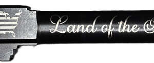Land Of the Free Logo Combat Armory barrel Fits Glock 19 New 9mm Match Grade Barrel Threaded - Glock Barrels - California Gun Shop
