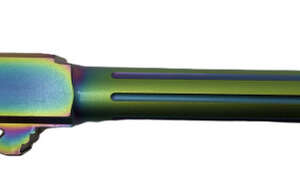 Fits Glock 17 9mm Match 5 Sided Flat Fluted Threaded Barrel in Radio Active - Glock Barrels - California Gun Shop