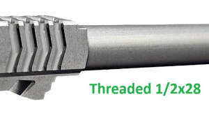 Fits Glock 19 9mm Diamond Weave Barrel in Gold - Glock Barrels - California Gun Shop