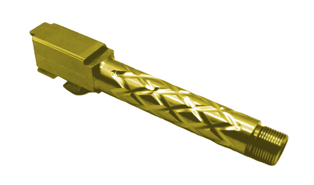 Fits Glock 26 9mm Match Grade Barrel in Gold Fits Glock 26 9mm Match Grade Barrel in Gold - Glock Barrels - California Gun Shop