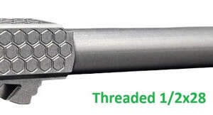 Fits Glock 19 9mm Match Honeycomb Barrel Naked Stainless Steel - Glock Barrels - California Gun Shop