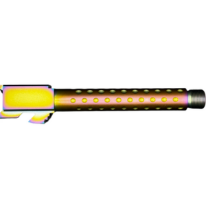 Fits Glock 17 9mm Match Straight Fluted Barrel Threaded in Chameleon - Glock Barrels - California Gun Shop