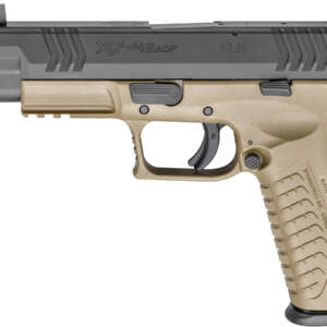 Springfield XDM .45ACP 4.5 Flat Dark Earth (FDE) Essentials Package with Threaded Barrel - Firearms - California Gun Shop