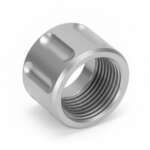 Thread Protector 1/2 x 28 (9mm & .357SIG Barrel) Knurled in Gold - Glock Parts - California Gun Shop