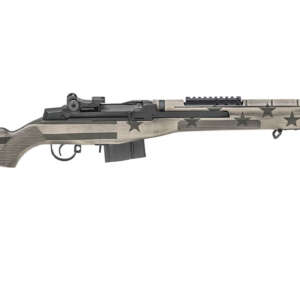 Springfield M1A Scout Squad 308 with Sand/OD Green American Flag Stock (Display Model) - Firearms - California Gun Shop