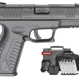 Springfield XDM 9mm 3.8 Full-Size Black Instant Gear Up Package with 5 Mags, Range Bag, Holster and Mag Pouch - Firearms - California Gun Shop