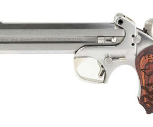Bond Arms Texan Derringer .45LC/.410 6″ Stainless, Rosewood - Machine Gun - California Gun Shop