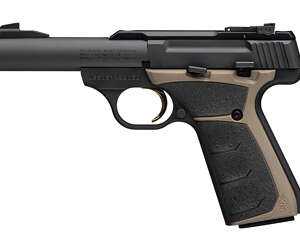 Browning Buck Mark Micro Bull 4″ .22 LR Black/FDE - Machine Gun - California Gun Shop