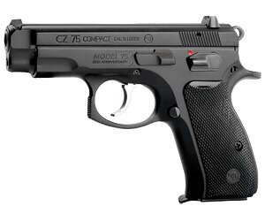 CZ-USA CZ 75 Compact 50th Anniversary Elite 9mm Black 2 Mags - Machine Gun - California Gun Shop