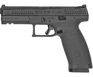 CZ P-10 F 9mm Luger 4.5″ Black Nitride - Machine Gun - California Gun Shop