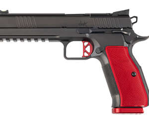 Dan Wesson DWX Optic Ready 9mm 19-Round Black/Red - Machine Gun - California Gun Shop