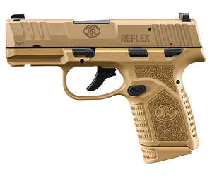 FN Reflex MS 9mm 3.3-inch Micro-Compact FDE 10-round - Machine Gun - California Gun Shop