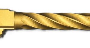 Fits Glock 19 9mm Match Chunky Spiral Fluted Barrel Threaded in Black - California Gun Shop