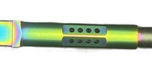 Fits Glock 19 9mm Match Chunky Spiral Fluted Barrel in Dark Earth - California Gun Shop