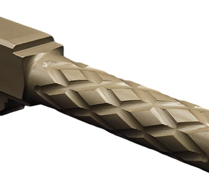Fits Glock 19 9mm Morse Code Barrel in Dark Earth - Glock Barrels - California Gun Shop