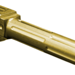 Fits Glock 17 9mm Match 5 Sided Flat Fluted Threaded Barrel in Dark Earth - Glock Barrels - California Gun Shop