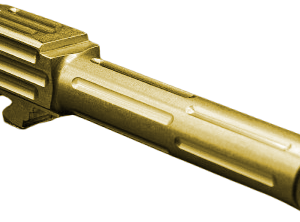 Fits Glock 19 9mm Match Titan 4 Series Threaded Barrel in Gold - California Gun Shop
