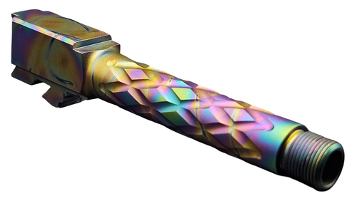 Fits Glock 19 9mm Match Diamond Weave Fluted Barrel in Python Fits Glock 19 9mm Match Diamond Weave Fluted Barrel in Python - Glock Barrels - California Gun Shop