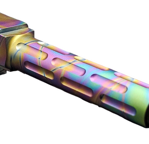 Fits Glock 19 9mm Match Diamond Weave Threaded Barrel in Python - Glock Barrels - California Gun Shop