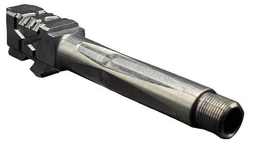 Fits Glock 19 9mm Match Titan 6 Series Barrel in Naked Stainless Steel Fits Glock 19 9mm Match Titan 6 Series Barrel in Naked Stainless Steel - Glock Barrels - California Gun Shop