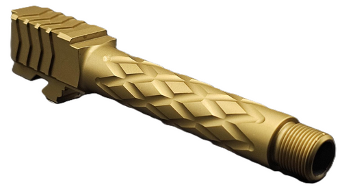 Fits Glock 19 9mm Match Titan 1 Series Barrel in Gold Fits Glock 19 9mm Match Titan 1 Series Barrel in Gold - Glock Barrels - California Gun Shop