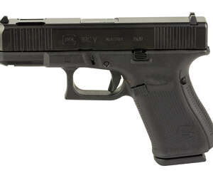 Glock G19C V 9mm 4.02in Compensated Fixed Sights Black - Machine Gun - California Gun Shop