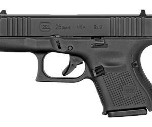 Glock G26 Gen5 9mm 10+1 3.43-inch Black nDLC - Machine Gun - California Gun Shop