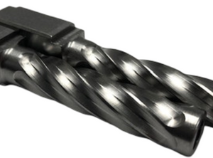 Fits Glock 17 9mm Match Thick Spiral Fluted Barrel Threaded in Gold - Glock Barrels - California Gun Shop