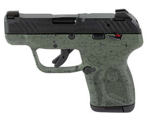Ruger LCP MAX .380 ACP 2.8″ 10rd Black/Green - Machine Gun - California Gun Shop